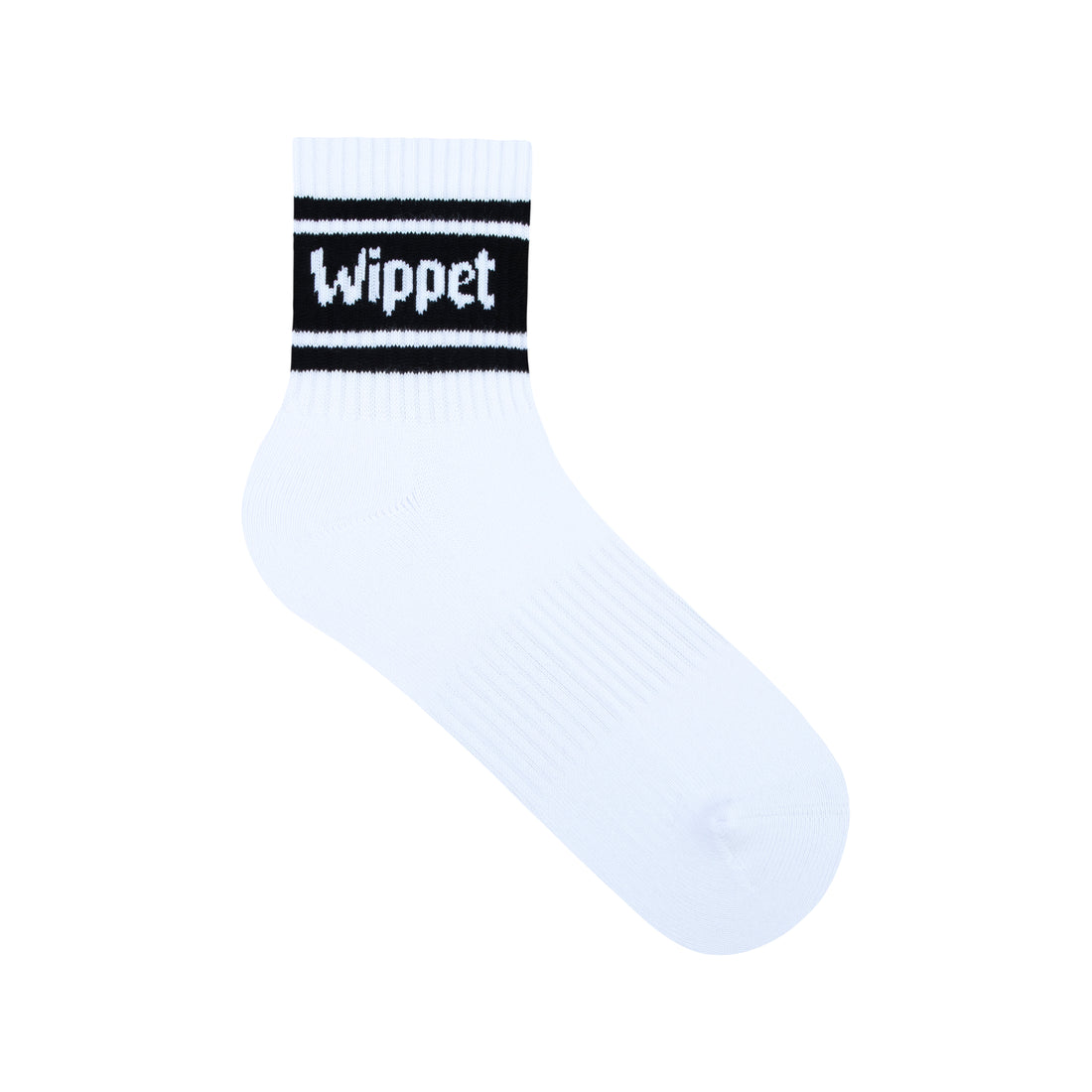 Wippet Unisex Comfy Quarter Running Socks 3-Pack with Cushioned Heel and Toe — Quarter-Length, Ribbed Support, Cushioned Athletic Cotton Running Socks
