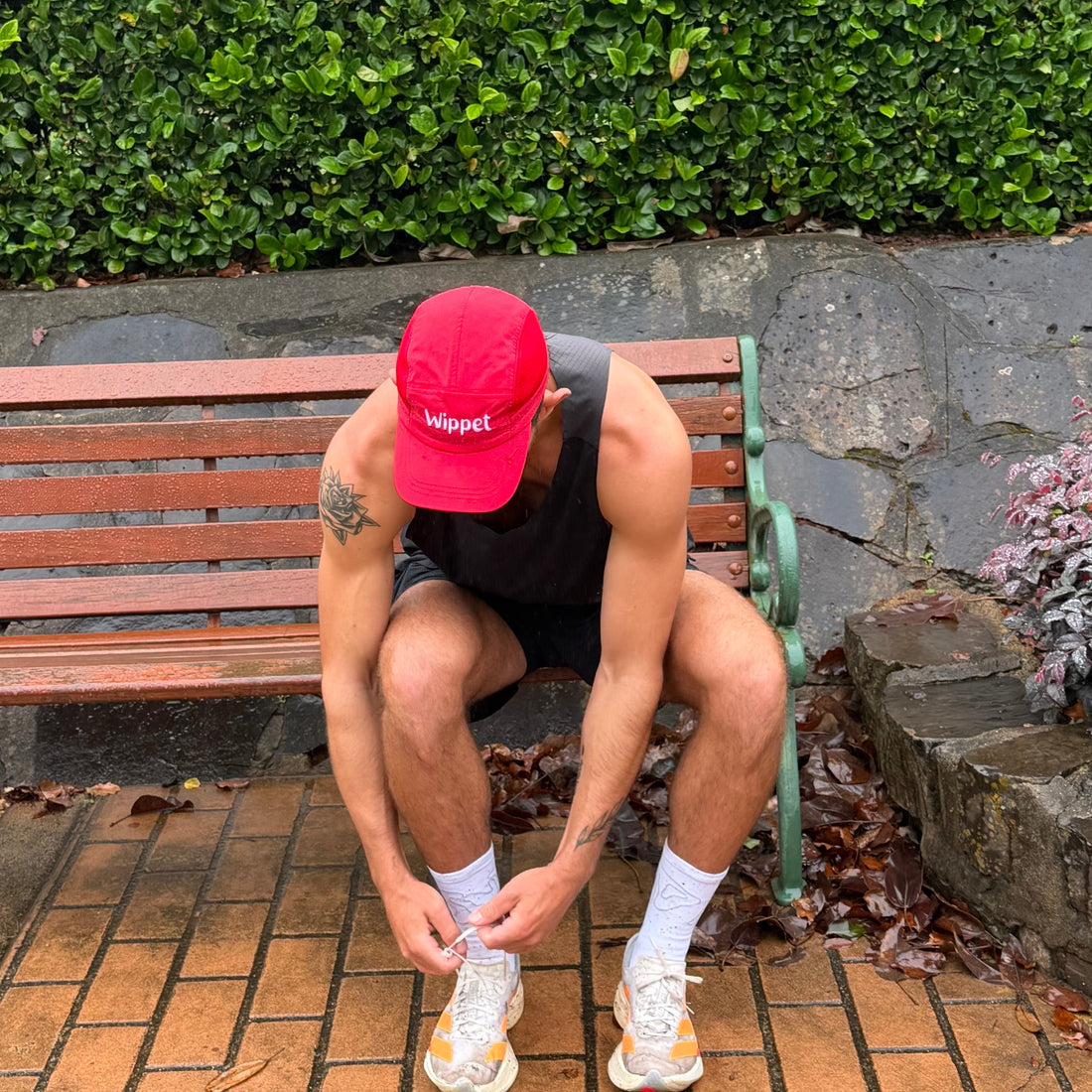 Running Cap- Red Racer