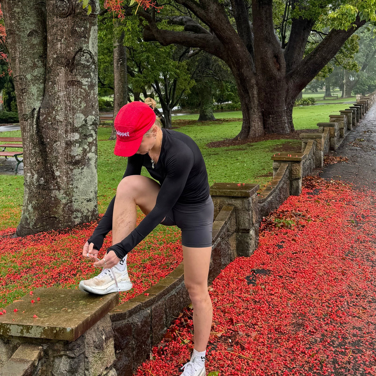 Running Cap- Red Racer