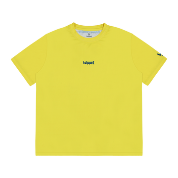 Wippet-Comfy-Cushioned-Supported-Unisex-Running-Breathable-Sweat-Wicking-Light-Weight-UPF50+-Shirt-Happy-Run-Colourful-Color-Colour-Bright-Fun