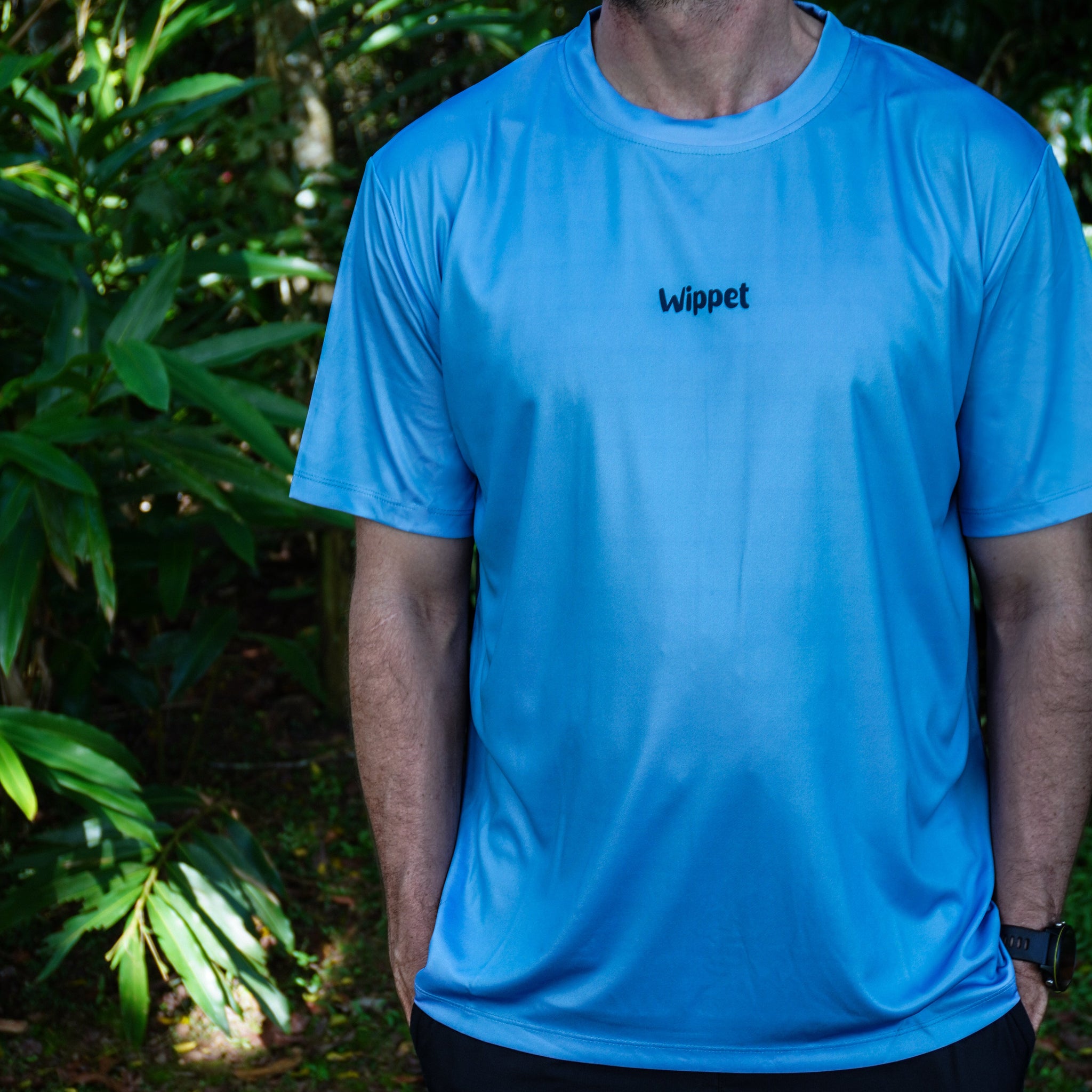 Wippet Running Tee Atomizer – Unisex ultra-light sweat-wicking, breathable, odour resistant running shirt with UPF50+ sun protection
