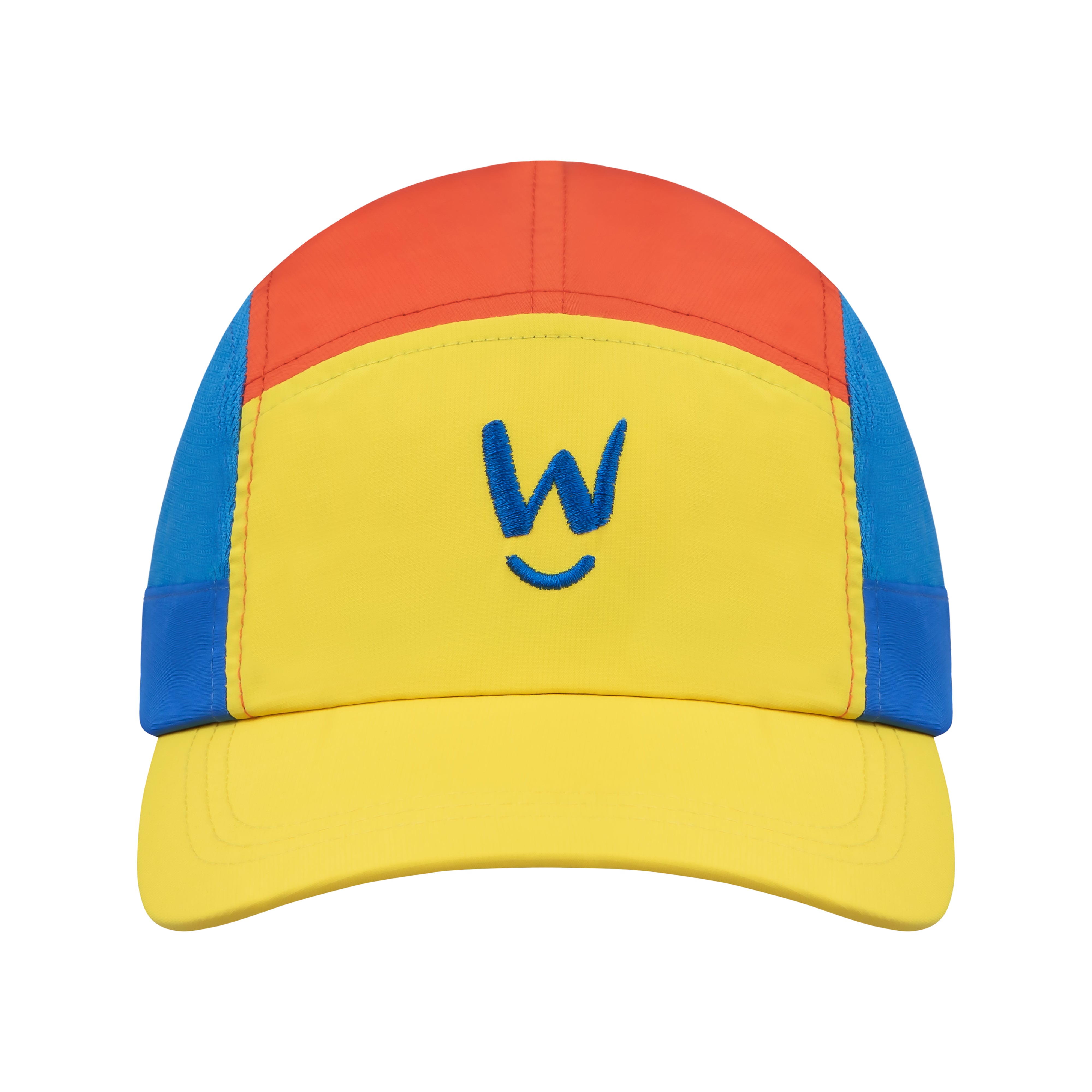Wippet Tropicana Running Cap that is breathable, sweat wicking and protects from the sun worn running by runners