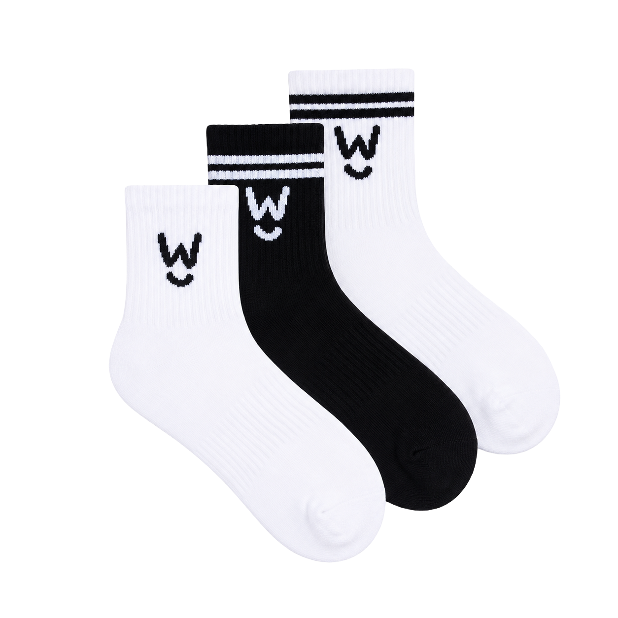 Comfort Quarter Socks - Mix n Match (3 Pack)