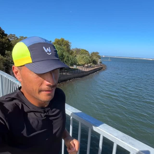 Wippet Thunderbolt Running Cap with ultra-light, sweat-wicking, breathable materials and UPF50+ sun protection so you can run comfortable for longer.