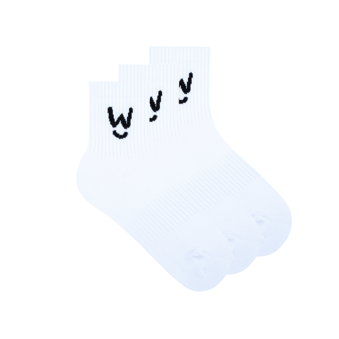 White running socks that offer comfort, support and breathability to runners by Wippet.